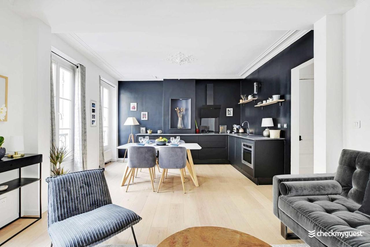 Elegant Apartment - 1Br-4P - Les Batignolles Париж Экстерьер фото